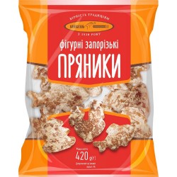 Фигурные пряники Запорожские 420г "КиiвХлiб"